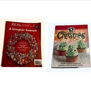 Real Simple (Dec 2018)  & Gooseberry Patch 16 XMAS